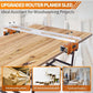 Router Sled, Slab Flattening Jig, 58 inches Router Sled for Flattening Slabs,Adjustable Trimming Planing Machine for Woodworking
