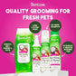 TropiClean No Rinse Waterless Dog Shampoo | Detangling and Deodorizing Dry Shampoo for Smelly Pets | Moisturizes Dry Skin | USA Made | Berry Scent | 7.4oz