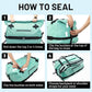 MIER Large Waterproof Duffel Bag Rolltop Dry Backpack Duffle Bags for Kayaking, Rafting, Boating, Swimming, Camping, Travel, Gym, Beach, 60L/80L