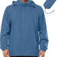 Outdoor Ventures Men's Rain Jacket Waterproof Lightweight Packable Rain Shell Raincoat with Hood for Golf Hiking Travel