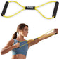 SPRI Ultra Toner Figure 8 Resistance Band with Padded Handles Great for Stretch, Exercise, Fitness Training, Yoga, Resistance Weights, Therapy, Gym or Home Workout Equipment.