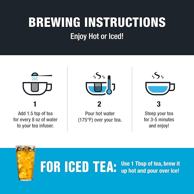 Tiesta Tea Pomegranatopia – Premium Loose Leaf Mixed-Berry Pomegranate White Tea | Low-Caffeine Blend | Hot & Iced | 1.5 Ounce Resealable Pouch | Brews Up to 25 Cups
