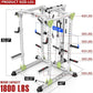Power Rack Power Cages Multi-Function Squat Rack with Cable Crossover System Selectable More Training Attachment Weight Cage for Garage Home Gym