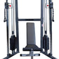 Body-Solid Powerline Cable Crossover Exercise Machine for Home & Commercial Gym, Functional Training Center with Dual Weights Stack for Cable Workout
