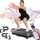 UCIN Vibration Plate Exercise Machine, Vibration Plate for Lymphatic Drainage, 330 Lbs Capacity Vibrating Plate for Weight Loss Home Fitness with Resistance Bands/Pilates Ball