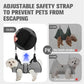 PAWCHIE Dog Grooming Hammock Harness for Dogs & Cats with Pet Nail Clipper Trimmer- Breathable Cat Hanger Sling for Trimming Clipping Nails-Dog Hammock Restraint Bag for Small Medium Large Dog, Grey S