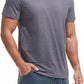 VEIISAR Premium V Neck T Shirts for Men - Modern Fitted Tees Vneck Undershirts