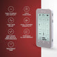 TENS Unit Muscle Stimulator - Non-Invasive EMS Therapy Machine for Neck, Shoulder & Back Pain Relief, Sciatica, Arthritis - Safe & Portable with 12 Modes & 20 Intensity Levels