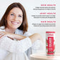 HYDRADNA- Sparkling Liquid Collagen Protein Water Drink Balanced Nutrients for Wellness - Sugar-Free - Keto-Friendly - No Gluten (12 Pack) Watermelon