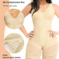 YIANNA Fajas Colombianas Shapewear for Women Tummy Control Post Surgery Full Body Shaper Butt Lifter with Zipper Crotch