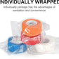 12 Pack Self Adhesive Bandage Wrap 1 Inch Cohesive Bandage Self Adherent Vet Wrap for Dog Pets Elastic Bandage Finger Tape Self Stick Wrap for First Aid Sports Athletic Tape (Mixed Colors)
