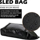 Begonia.K Adjustable Weight Sled Running Speed Training with Adjustable Strap, Sprinter Speed Training with 4 Weight Sandbags