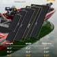 FOCEAN Boat Flooring EVA Foam Boat Decking Faux Teak Marine Flooring Boat Mat Boat Carpet Sheet for Motorboat RV Yacht Kayak Surfboard, 94.5"x 47.2"/35.4"/23.6"/15.7"