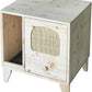 Cat Litter Box | Hidden Litter Box Furniture with Removable Divider | Wooden Cat Washroom Furniture | Indoor Cats House (Natural)