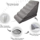 Dog Stairs & Steps for High Beds 30 Inches Tall, LitaiL 6 Steps Pet Stairs/Steps for Beds 24-30inch High for Small Large Dogs, Non-Slip Dog Ramps/Ladder for Old Dogs/Cats