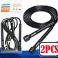 STARFIT Lightweight Jump Rope for Fitness and Exercise, Adjustable Jump Ropes with Plastic Handles, Cardio and Endurance Training, Jumping Rope for Workout
