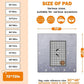 LOOBANI Washable Pee Pad for Dogs - Fast Absorption Reusable Puppy Training Mat, Waterproof Whelping Pet Playpen Mat for Floor, Dog Crate, 1 Pack 72 x 72 in