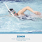 ZIONOR Snorkel Lap Swimming Swimmer Training Diving Snorkeling Comfortable Mouthpiece One-Way Purge Valve for Pool Open Water