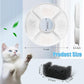 Cat Water Fountain Filter, 12 Pcs Replacement Cat Fountain Filters, 3-Filtration System Round Carbon Cats Filters Compatible with 81oz/2.4L Round Automatic Pet Fountain Water Dispenser