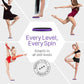 Premium Turning Boards for Dancers – Improve Pirouette Technique & Balance, Ideal Turn Board for Ballet, Dancing & Figure Ice Skating, Portable Spin Disc for Dance & Spinner Disk Training Equipment
