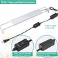 HITOP Full Spectrum LED Aquarium Light – 16-24” Classic Fish Tank Light with Timer, Aquarium Plant Light with Stable Extendable Brackets (16-24in)
