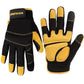 JUMPHIGH Safety Work Gloves, Men's Utility Mechanic Working Gloves for All Purpose, Touchscreen Compatible, Flexible Breathable Fit, Knuckles & Palm