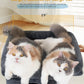 24in Cat Tree Tower with Scratching Post, 19 * 16.5in Window Perch for Large Cats, 2 Cat Condo Cubbies for Indoor Kittens, Dark Gray