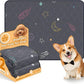 LOOBANI Washable Pee Pads for Dogs: 2 Pack Reusable Puppy Pads for Small Pet, Waterproof Whelping Pads, Non-Slip Potty Training Mat for Dog Playpen, Floor, Cage, Sofa, Crate, Grey, 18" x 24"