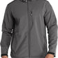 Outdoor Ventures Men's Lightweight Softshell Jacket Fleece Lined Hooded Water Resistant Winter Hiking Windbreaker Jackets