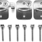 GolfForever Wall Anchor Set Proven by Golfer Scottie Scheffler | Golf Swing Training Wall Anchor Point | Premium Golf Training Workout Exercise Equipment to Expand Movements | 3-Pack | 6 Lag Screws