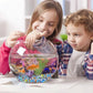 Keedolla 3 LB Glass Fish Tank Gravel Aquarium Fish Tank Stones, Betta Fish Bowl Rocks Gems Marbles Pebbles Gravel for Aquarium, Fish Tank, Vase Fillers, Succulent Plants Decor - Rainbow