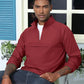 Aulemen Men's Casual Quarter Zip Pullover-Athletic Windbreaker Lightweight Jackets Hiking Golf for Men Mock Neck with Pockets