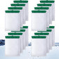 16 Count Medium Filter Cartridges Compatible with Whisper Bio Bag Filters, Large Aquarium Filter Cartridge for Whisper 10i/IQ10/PF10 and Repto Filter 90 GPH