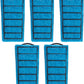 PULACO Aquarium Internal Filter Accessories, 5 PCS Filter Cartridges