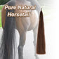 Horse Tail Extensions with Natural Loop Top, Blunt Cut Bottom, 3/8 LB 28-30 Inches Long (red Chestnut)