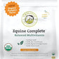 Wholistic Pet Organics Equine Complete: Horse Multivitamin for Total Body Health - Horse Supplement with Vitamins, Minerals, Prebiotics, Probiotics - Organic Pumpkin Flavor - 4 Lb