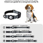 TagME Airtag Dog Collar,Waterproof Reflective Pet Collar with Airtag Holder,Soft Padded and Double D-Rings for Puppy,Grey