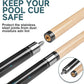 HomeSeason Pool Cue Stick 57" Billiard Cue Sticks Professional Low Deflection Pool Sticks