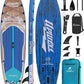 UPWELL 10'6"/11'/11'6" Inflatable Paddle Board, Stand Up Paddlboard for Youth & Adults, Stable Design, Premium SUP Accessories, Backpack, Leash, Hand Pump, Fins
