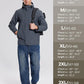 baleaf Men's Rain Jacket Waterproof Breathable Raincoat with Hood for Outdoor Hiking Traveling Cycling Windbreaker