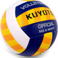 KUYOTQ Official Size 5 in&Outdoor Beach Volleyball,3MM Thickened Surface Soft Leather Youth Womens Mens Volleyball for Game Gym Training(Deflated)