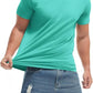 VEIISAR Premium V Neck T Shirts for Men - Modern Fitted Tees Vneck Undershirts