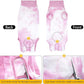 Dogs Onesie Suit for Male/Female Breathable Dog Recovery Tie Dye Pjs Wound After Surgery Wear, Prevent Licking Wounds, E-Collar & Cone Alternatives XL Pink2