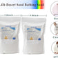 Hamster Bath Sand, 15.4lb Dust Free Desert Sand or Potty Litter Sand for Hamster Chinchillas Gerbil Syrian Mice Small Animals(White)