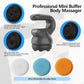 HYAKO Handheld Professional Mini Orbital Buffer Relief Massager, Adjustable Multi-Speed Vibration Deep Tissue Body Chiropractic Massager for Neck, Shoulder, Leg,Back muscle pain relief massage therapy