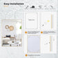 24x40 Inch Brass Bathroom Mirror for Wall, Aluminum Frame Rectangle Rectangular Vanity Mirror, Modern Large for Bedroom, Living Room, Horizontal or Vertical