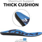 Maximum Support Plantar Fasciitis Insoles – Custom Form-Fitting Insoles Shoe Inserts for Plantar Fasciitis Women and Men – Shock Absorption - Flat Feet Inserts for All Day Walking & Standing