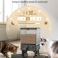 oneisall Automatic Cat Feeder for 2 Cats, 20 Cups/5L Automatic Cat Food Dispenser for Small Pets Indoor, Timed Cat Feeder for Dry Food