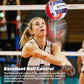 KUYOTQ Official Size 5 in&Outdoor Beach Volleyball,3MM Thickened Surface Soft Leather Youth Womens Mens Volleyball for Game Gym Training(Deflated)