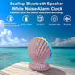Alarm Clocks for Bedrooms,Portable Bluetooth Speaker,White Noise Sound Machines,Song 20/40/60 Timer,RGB Night Light,Bedroom Decor Aesthetic,Ideal Gift for Adult Women Teen Girls Boys(Pink)